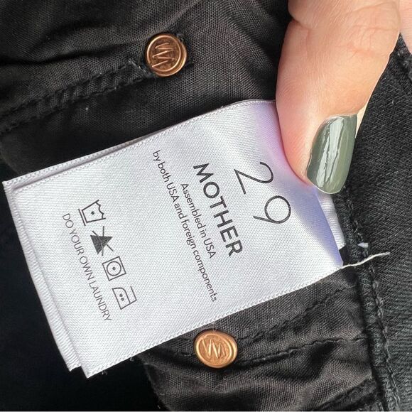 Mother The Insider Crop Step Fray in Not Guilty size 29 - Picture 6 of 6